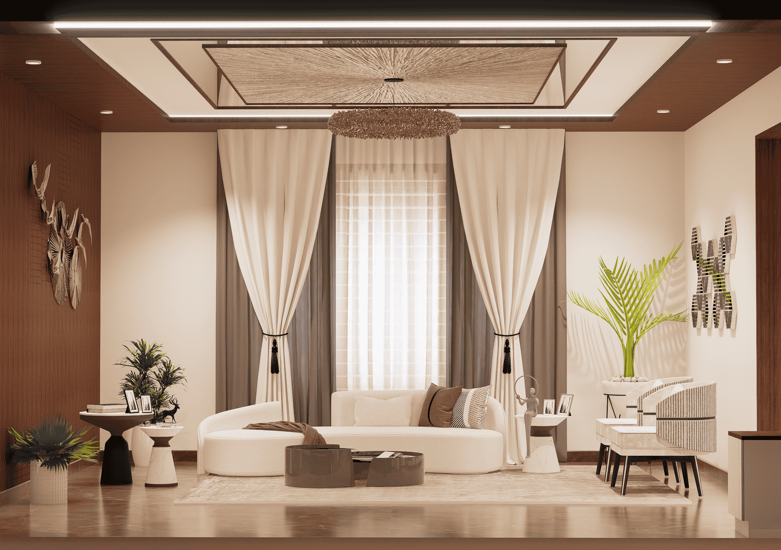 living room interiors in shimoga